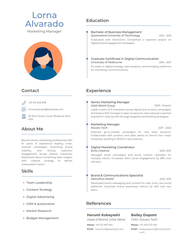 Original resume